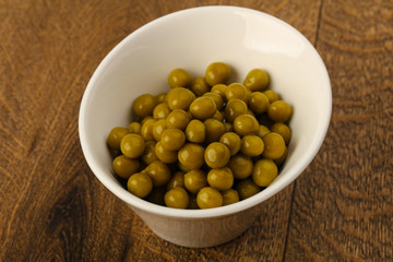 Pickled green pea