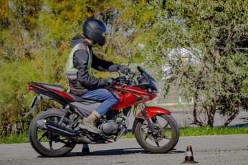 Fototapeta premium Permis de conduire auto moto