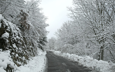 carretera nevada país vasco invierno 9683-f16