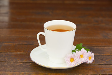 delicious hot tea