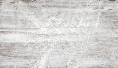 Old scratched wooden texture shabby background - 126991415