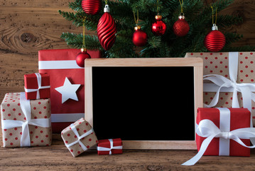 Colorful Christmas Tree, Copy Space