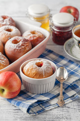 baked apples with raisins and cinnamon
