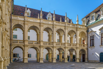 Arcade in Landhaus, Graz, Austria