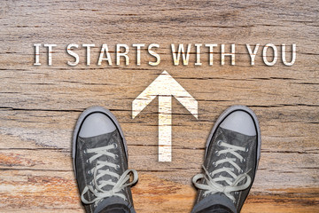 IT STARTS WITH YOU