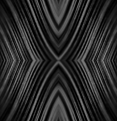 Design concept. Ready solutions interior design office. Black paper ribbon arranged like a fractal....