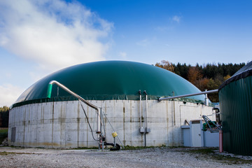 Biogasanlage Fermenter