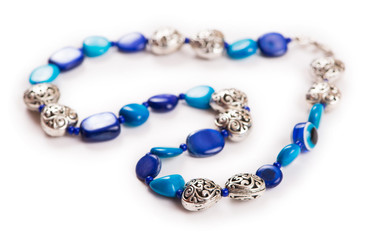 Nice jewellery isolated on the white background