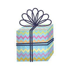 giftbox present isolated icon vector illustration design