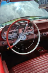 Deurstickers Vintage car dashboard © Studio Porto Sabbia