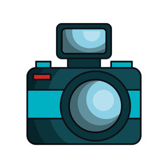 camera photographic isolated icon vector illustration design