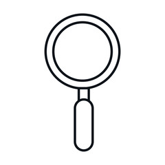 search magnifying glass isolated icon vector illustration design