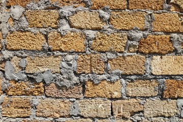 Old brick wall in a background image
