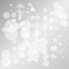 abstract white circles background