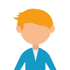 male avatar character isolated icon vector illustration design