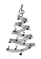 Choinka muzyczna, Boże Narodzenie