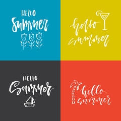 Summer Lettering Design
