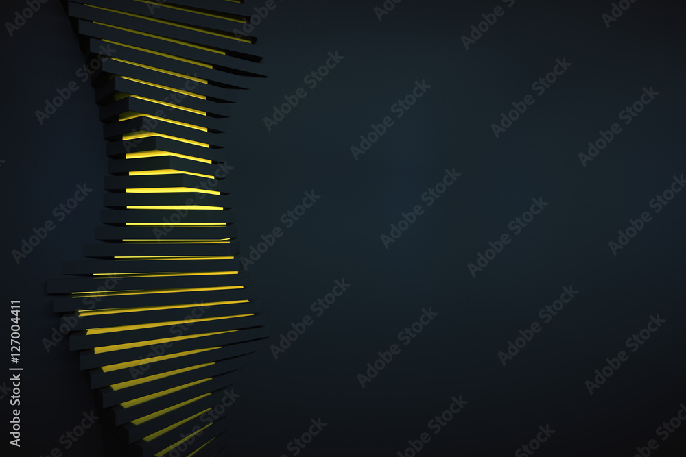 Poster Abstract dark pattern