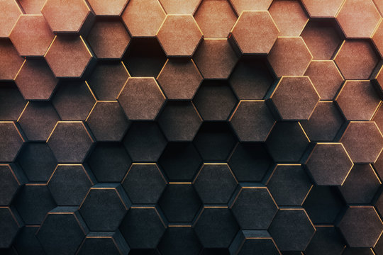 Abstract honeycomb background © Who is Danny
