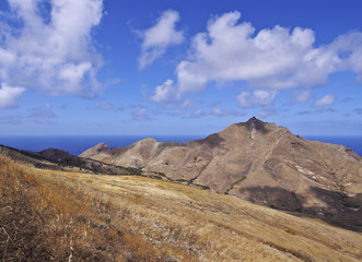 Fototapeta na wymiar Portugal, Madeira Islands, Landscape of the Porto Santo Island..