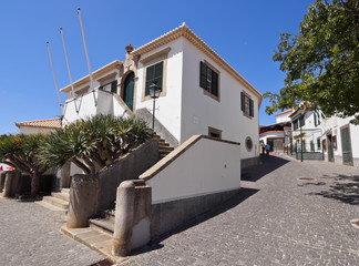 Fototapeta na wymiar Portugal, Madeira Islands, Porto Santo, View of the Vila Baleira..