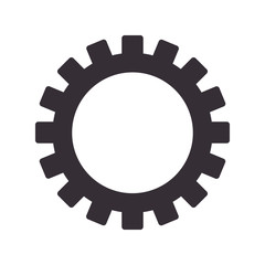 gear setting isolated icon vector illustration design
