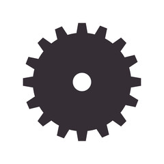 gear setting isolated icon vector illustration design