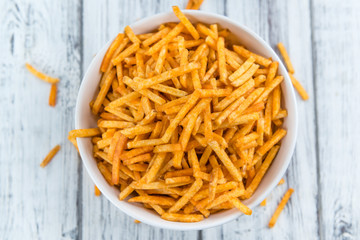 Potato Sticks (close-up shot)