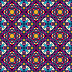 seamless vector colorful Geometric print
