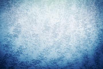 Grunge vintag blue pain wall texture for background