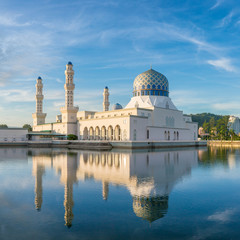 Kota Kinabalu City Mosque (The Floating Mosque) or Masjid Bandar