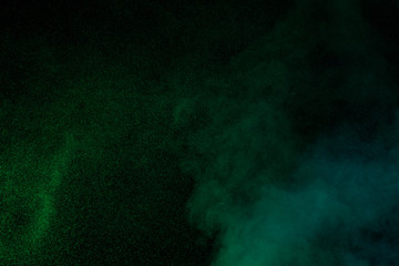 Obraz na płótnie Canvas Green water vapor