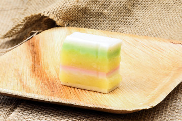Kuih pulut traditional sweet desert