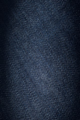 Jeans Background. Dark blue denim with Vintage fashion.