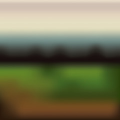 Blurred icon. Landscape nature outdoor season and travel theme. Vector illustration