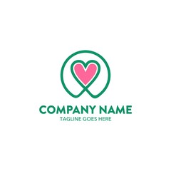 Dating Logo Template