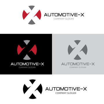 x letter  logo template, Sport and automotive logo template.