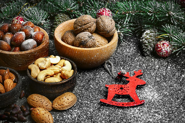 Forest nuts nuts for Christmas