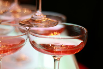 シャンパンタワー