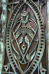 Metal Iron Turtle Door