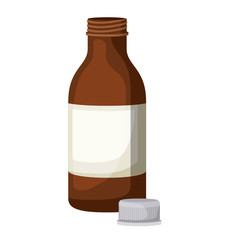 Jar icon. Medical health care and hospital theme. Isolated design. Vector illustration