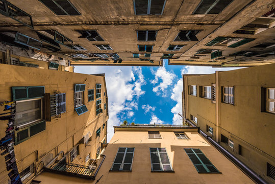 Genoa (Italy) - A big city in northern Italy, capital of the Liguria region, with the largest port and the quaint historic center