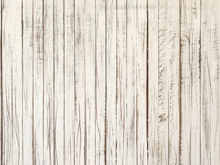 Fototapeta na wymiar Weathered white painted wood.
