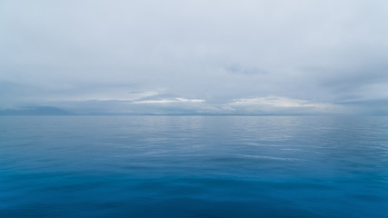 Sea merging with the sky