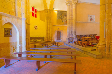 Maltese Cross church in Segovia