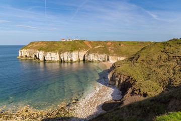 Thornwick Bay, East Riding of Yorkshire, UK