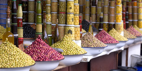 Olives in the Eastern markets
