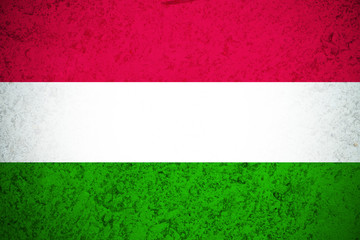 Hungary flag ,3D Hungary national flag illustration symbol.
