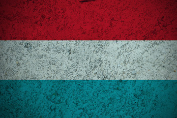 Luxemburg flag ,Luxemburg national flag illustration symbol.