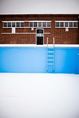 Snow Covered Pool